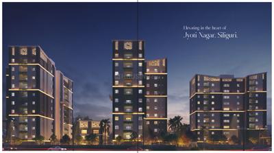 Image of 1764 Sq.ft 3 BHK Apartment / Flat for sale in Sevoke Rd, Siliguri for Rs. 8820000