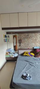 Bedroom Image of 1000 Sq.ft 2 BHK Apartment / Flat for rent in Karan Paradise, Pimple Gurav Pune for Rs. 28000