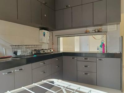 Kitchen Image of 1500 Sq.ft 3 BHK Apartment / Flat for rent in Yash Ajinkyatara, Parel Mumbai for Rs. 135000