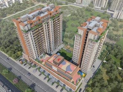 Image of 2412 Sq.ft 4 BHK Apartment / Flat for sale in Kudasan, Gandhinagar for Rs. 13000000