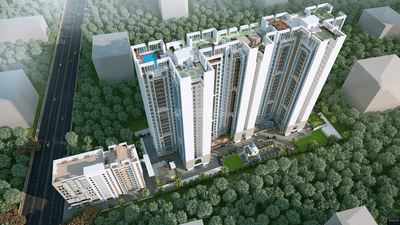 Image of 945 Sq.ft 2 BHK Apartment / Flat for sale in Aishwaryam Insignia, Punawale, Pune for Rs. 4900000