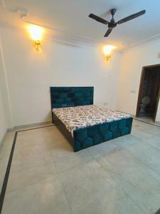 Bedroom Image of 900 Sq.ft 2 BHK Builder Floor for rent in Jangpura New Delhi for Rs. 55000