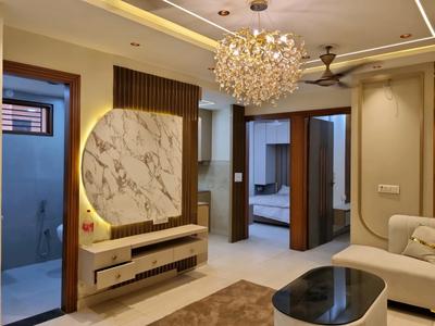 Living Room Image of 900 Sq.ft 3 BHK Apartment / Flat for sale in Saarthi Affordable Homes, Uttam Nagar New Delhi for Rs. 7100000