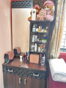 Bedroom Image of 1025 Sq.ft 2 BHK Apartment / Flat for rent in Unimark Srijan Heritage Enclave, Kaikhali Kolkata for Rs. 34000