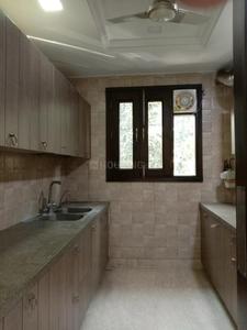 Kitchen Image of 2400 Sq.ft 3 BHK Builder Floor for rent in Greater Kailash New Delhi for Rs. 182000