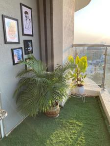 Balcony Image of 1400 Sq.ft 2 BHK Apartment / Flat for rent in Darode Shriniwas Liviano Phase I, Kharadi Pune for Rs. 55000
