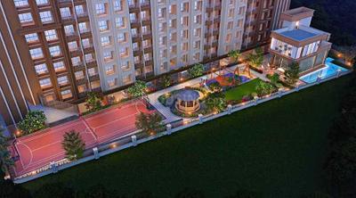 Image of 1000 Sq.ft 2 BHK Apartment / Flat for sale in Ace Parkside, Kasarvadavali, Thane for Rs. 9600000