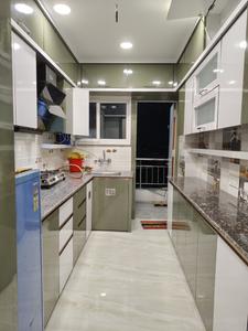 Kitchen Image of 1650 Sq.ft 3 BHK Apartment / Flat for rent in Piska More Ranchi for Rs. 32000