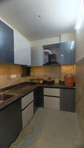Kitchen Image of 600 Sq.ft 2 BHK Builder Floor for rent in Dashrath Puri New Delhi for Rs. 19000