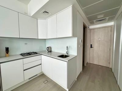 Kitchen Image of 420 Sq.ft 1 RK Apartment / Flat for sale in Jumeirah Village Dubai for Rs. 16964207
