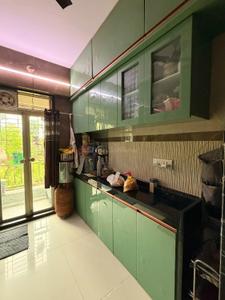Kitchen Image of 635 Sq.ft 1 BHK Apartment / Flat for rent in Dombivli West Thane for Rs. 14000