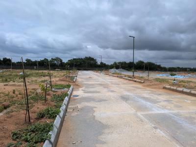 Open plot thimmapur Main Image 1