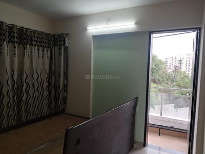Bedroom Image of 1350 Sq.ft 3 BHK Apartment / Flat for rent in Mont Vert Belbrook, Bhugaon Pune for Rs. 30000