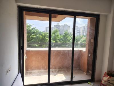 Balcony Image of 450 Sq.ft 1 BHK Apartment / Flat for rent in Prathna Elegance, Gota Ahmedabad for Rs. 15000