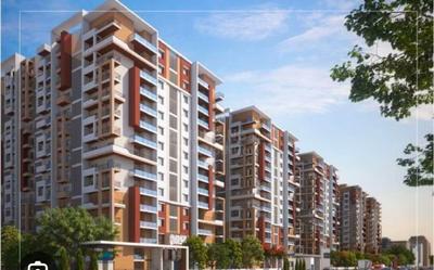 Image of 1244 Sq.ft 2 BHK Apartment / Flat for sale in Vasavi Lakecity East, Hafeezpet, Hyderabad for Rs. 10500000