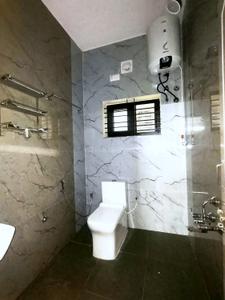 Bathroom Image of 1200 Sq.ft 2 BHK Independent House for rent in Mathikere Bengaluru for Rs. 33000