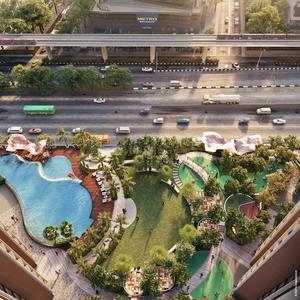 Image of 1550 Sq.ft 3 BHK Apartment / Flat for sale in Chandak GreenAiry, Borivali East, Mumbai for Rs. 31000000
