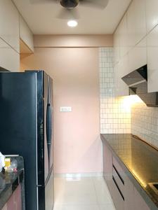 Kitchen Image of 520 Sq.ft 2 BHK Apartment / Flat for rent in Sheth Zuri, Thane West Thane for Rs. 53000