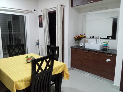 Kitchen Image of 1300 Sq.ft 2 BHK Apartment / Flat for rent in DN Fairytale, Madanpur Bhubaneswar for Rs. 28000