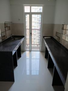 Kitchen Image of 348 Sq.ft 1 RK Apartment / Flat for rent in Panvel Navi Mumbai for Rs. 16500