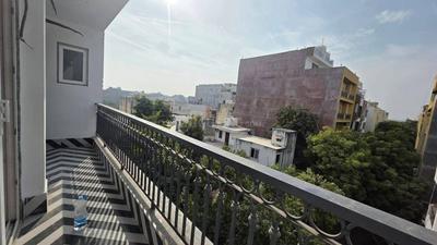 Balcony Image of 1236 Sq.ft 3 BHK Builder Floor for rent in Karol Bagh New Delhi for Rs. 55555
