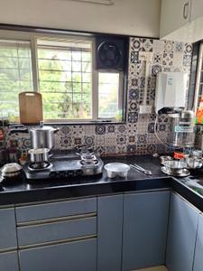 Kitchen Image of 540 Sq.ft 1 BHK Apartment / Flat for sale in Shaniwar Peth Pune for Rs. 7500000