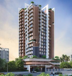 Building Image of 675 Sq.ft 2 BHK Apartment / Flat for sale in Chaitanya Ethics Oliver, Mahim Mumbai for Rs. 26800001