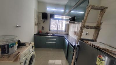 Kitchen Image of 1000 Sq.ft 2 BHK Apartment / Flat for rent in Atharva Pallavi Chhaya, Chembur Mumbai for Rs. 73000