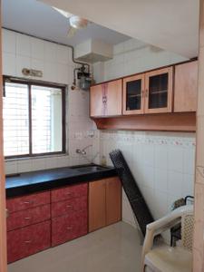 Kitchen Image of 550 Sq.ft 1 BHK Apartment / Flat for rent in L And T Vijay Nagar Society, Andheri East Mumbai for Rs. 42000