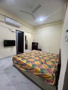 Bedroom Image of 600 Sq.ft 1 RK Apartment / Flat for rent in Scheme No 114 Indore for Rs. 13000