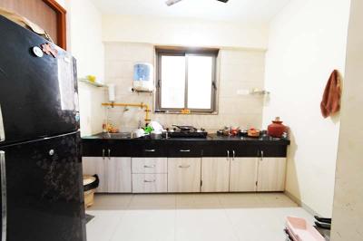Kitchen Image of 1440 Sq.ft 3 BHK Apartment / Flat for sale in Ambli Ahmedabad for Rs. 9100000