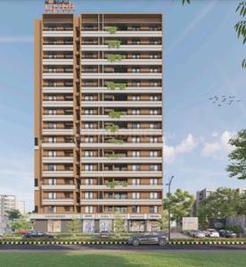 Image of 1350 Sq.ft 2 BHK Apartment / Flat for sale in Harnav Lavish, Zundal, Ahmedabad for Rs. 4950000