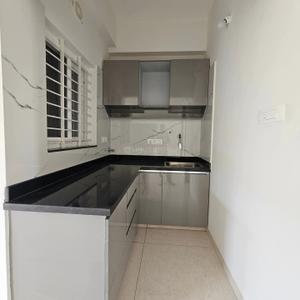 Kitchen Image of 550 Sq.ft 1 BHK Builder Floor for rent in HSR Layout Bengaluru for Rs. 27000