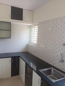 Kitchen Image of 500 Sq.ft 1 BHK Builder Floor for rent in Devarachikkana Halli Bengaluru for Rs. 25000