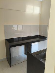 Kitchen Image of 607 Sq.ft 1 BHK Apartment / Flat for rent in Thane West Thane for Rs. 15000