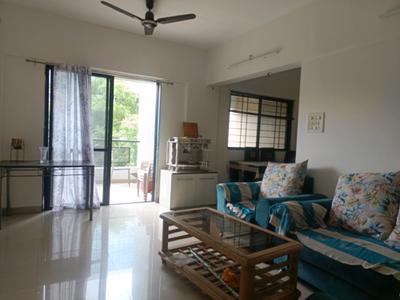 Living Room Image of 1050 Sq.ft 2 BHK Apartment / Flat for rent in Magarpatta Iris, Magarpatta City Pune for Rs. 38000