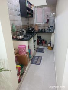 Kitchen Image of 220 Sq.ft 1 RK Apartment / Flat for rent in Varthur Bengaluru for Rs. 8000