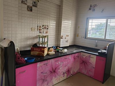 Kitchen Image of 770 Sq.ft 2 BHK Apartment / Flat for rent in CDO-MERI Colony Nashik for Rs. 12000