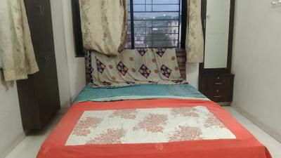 Bedroom Image of 1000 Sq.ft 2 BHK Apartment / Flat for rent in Daulat Nagar Apartments, Anand Nagar, Sinhagad Road Pune for Rs. 28000