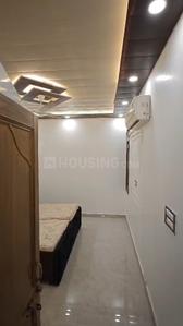 Bedroom Image of 660 Sq.ft 1 BHK Builder Floor for rent in Hari Nagar New Delhi for Rs. 21000