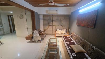 Living Room Image of 750 Sq.ft 2 BHK Apartment / Flat for rent in Eklingji Radhe Skyline, Sanand Ahmedabad for Rs. 25000