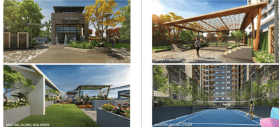 Image of 1352 Sq.ft 3 BHK Apartment / Flat for sale in Global Platinum City Light, Moshi, Pune for Rs. 7700000