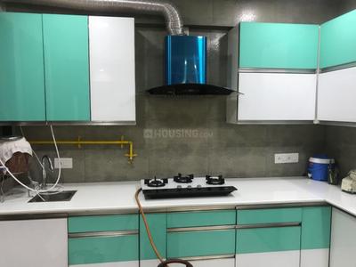 Kitchen Image of 2415 Sq.ft 3 BHK Apartment / Flat for sale in Iscon Platinum, Bopal Ahmedabad for Rs. 18000000