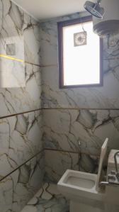 Bathroom Image of 500 Sq.ft 1 RK Builder Floor for rent in ATFL JVTS Gardens, Chhattarpur New Delhi for Rs. 15000