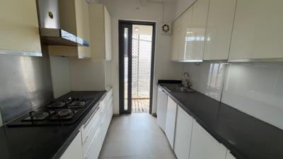 Kitchen Image of 1000 Sq.ft 2 BHK Apartment / Flat for sale in Lodha New Cuffe Parade, Sion Mumbai for Rs. 30500000