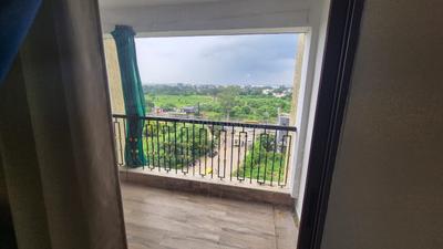 Balcony Image of 1850 Sq.ft 3 BHK Apartment / Flat for rent in Mirchandani Shalimar Fortleza Phase 1, Hoshangabad Road Bhopal for Rs. 45000