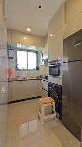 Kitchen Image of 600 Sq.ft 1 BHK Apartment / Flat for rent in Highland, Powai Mumbai for Rs. 73000