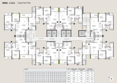 Image of 1250 Sq.ft 2 BHK Apartment / Flat for sale in Miracle Imperio Towers, Tathawade, Pune for Rs. 9500000