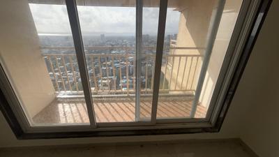 Balcony Image of 1210 Sq.ft 3 BHK Apartment / Flat for rent in Lal Gami Jade, Vashi Navi Mumbai for Rs. 70000