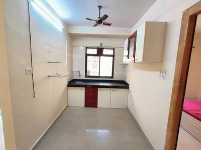 Kitchen Image of 675 Sq.ft 1 BHK Apartment / Flat for rent in Rajhans Seasons, Vasai West Vasai for Rs. 17000